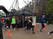 Roller Coaster Race 10K at Six Flags Discovery Kingdom