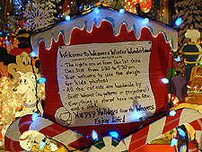 Sign for the Weaver House