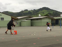 baseball practice