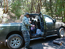 Dave in his paintball gear