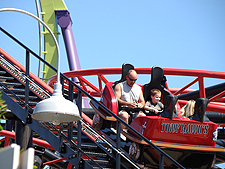 Ken, Hunter, Tanya and Jordan on Tony Hawk