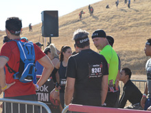 Dave waiting to start.