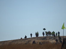 Only about 14 miles and twenty-something obstacles to go...