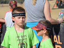 Hunter getting grumpy.