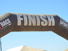 finish line