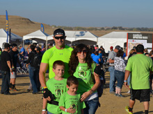 All of us before the race.