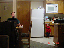 Kitchen and dining area.