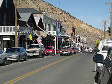 Downtown Virginia City.