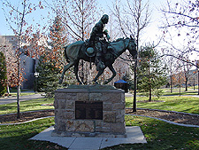 Statue at the State Capital.