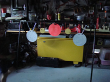 Setting up the layout for the target.