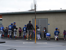 t-ball training day