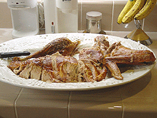 Dave's great carving job.