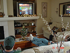 The guys playing Halo 2