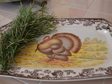 Ready for the turkey.