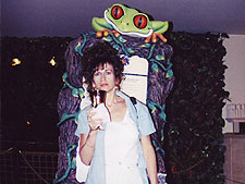 Heidi at the Rainforest Cafe