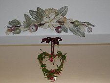 Mistletoe heart Dave got for Heidi!