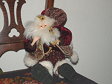 New Santa from Heidi's mom.