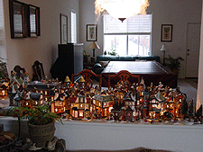 Village in darker lighting.