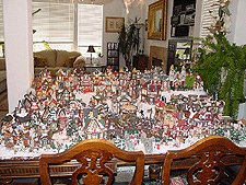 7 years of Christmas Villages sets!