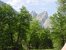 Another view of the Three Brothers