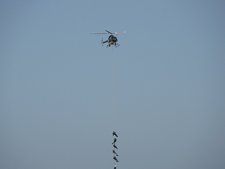 Helicopter with a lot of passengers!