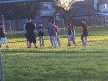 baseball practice