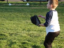 First Baseball Practice
