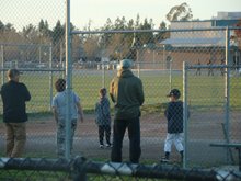 First Baseball Practice
