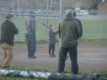 First Baseball Practice