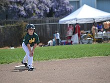 Hunter's second baseball game