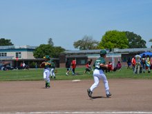 Hunter's ninth baseball game