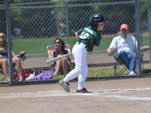 Hunter's ninth baseball game