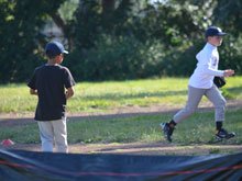 baseball practice