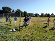 baseball practice