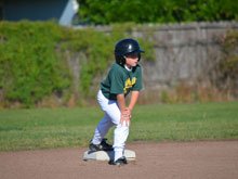 Hunter's thirteenth baseball game