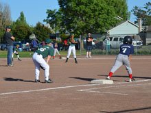 Hunter's thirteenth baseball game