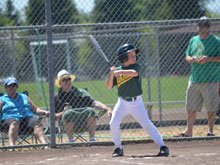 Hunter's sixteenth baseball game