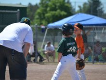 Hunter's sixteenth baseball game