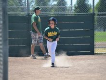 Hunter's sixteenth baseball game
