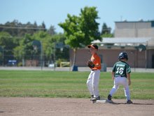Hunter's sixteenth baseball game