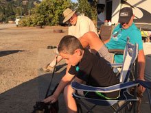 Camping at Casini Ranch