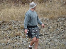 Dave shooting the .22