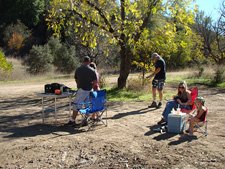 Tanya & Jordan relaxing