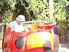 Dave with Hunter & Ryder on a ride