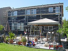 Ready for new stucco.