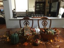 Autumn decorations