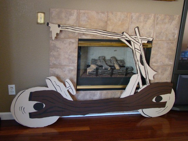 Flintstone car