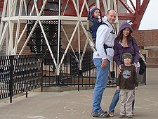 Us at the top of the fort.