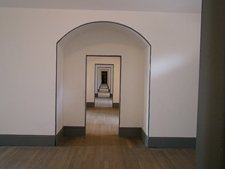 looking down the hall through all the doorways