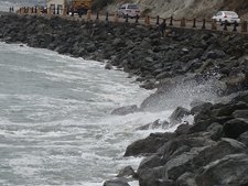 view from outside the fort